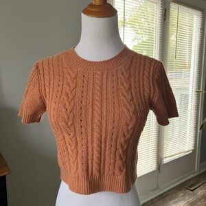 Free People knit short sleeve